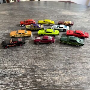 Hot Wheels Muscle Car Lot 11pc Camaro Charger Nova Mustang 1:64‎